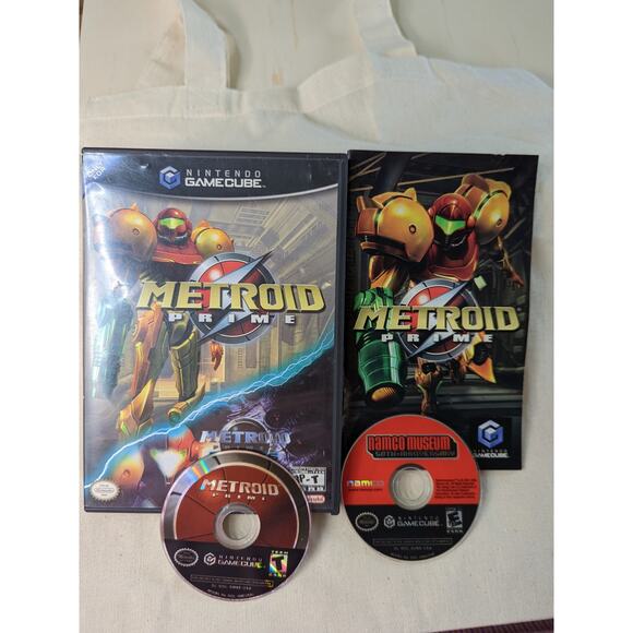 METROID PRIME Nintendo Gamecube Game NAMCO Arcade 50th Anniversary - Picture 1 of 13